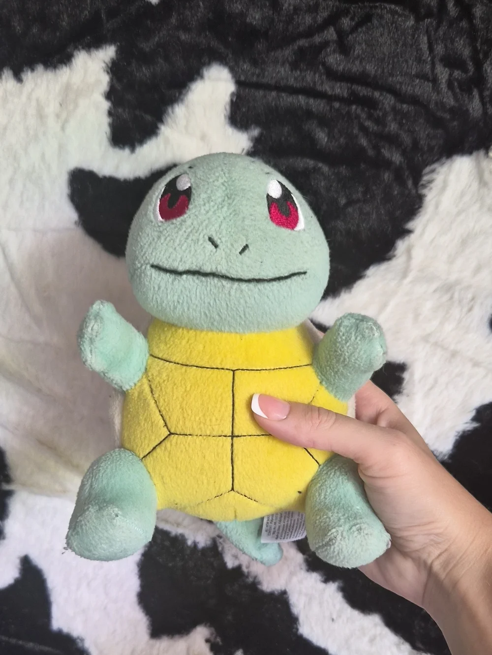 Pokemon Plush Turtle Stuffed Toy in Light Green and Yellow - Soft Reptile Plush